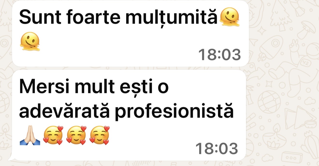 Recenzie clientă