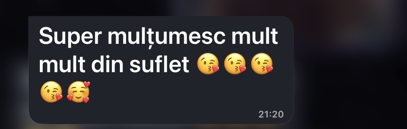 Recenzie clientă
